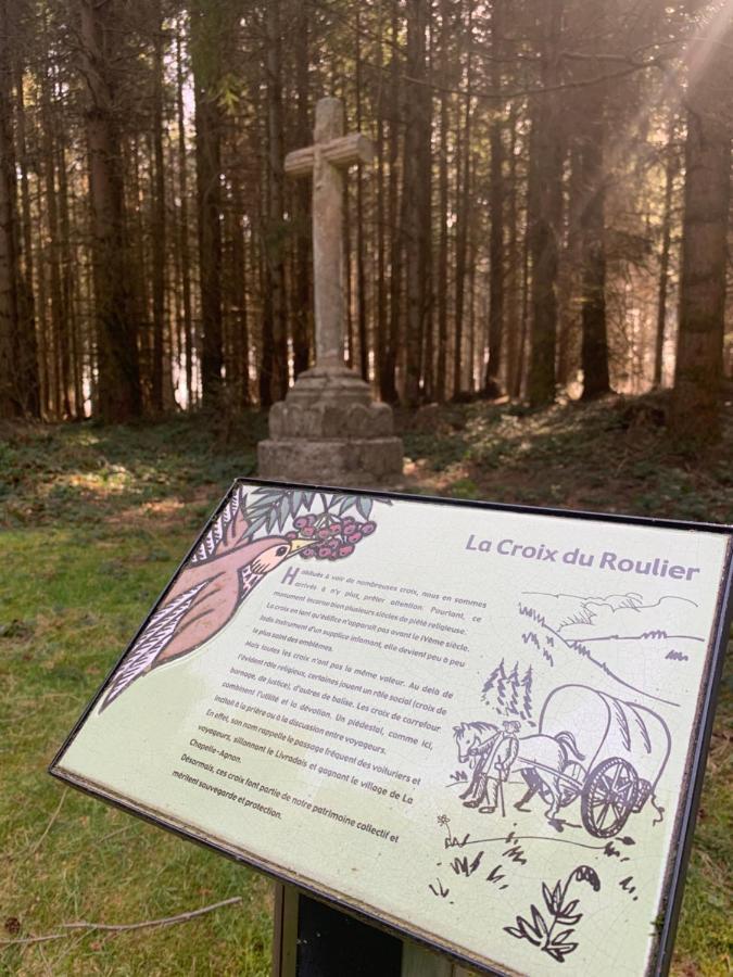 Gite " Oree Des Bois" Vertolaye Exteriér fotografie