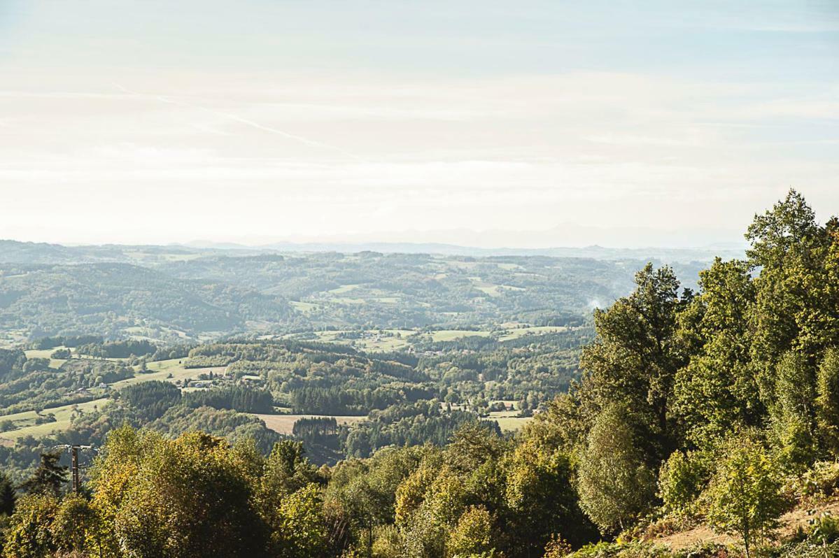 Gite " Oree Des Bois" Vertolaye Exteriér fotografie